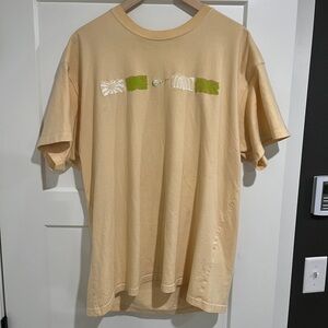 Men's Tan Graphic T-Shirt